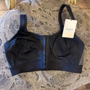 Moen Black Sports Bra for Women